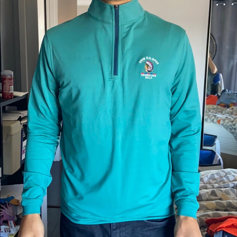 Men's Peter Millar Quarter-Zip Pullover Jacket